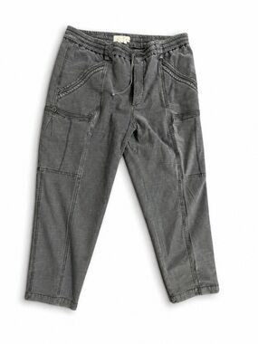 Anthropologie Utility Jogger Pants Gray Cargo Stretch Casual Pants Size 31